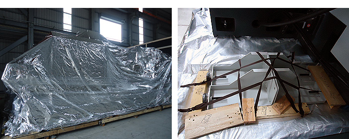 機台包裝固定作業